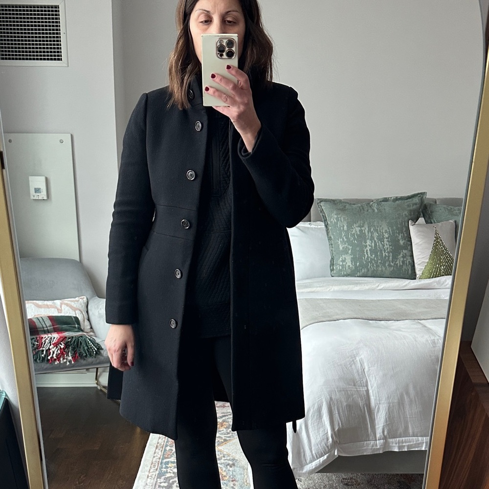 Jcrew Double cloth Wool Coat
